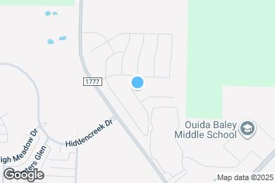 Map image of the property - 1724 Green Terrace Dr