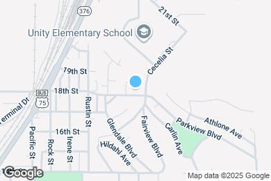 Map image of the property - 3007 18th St