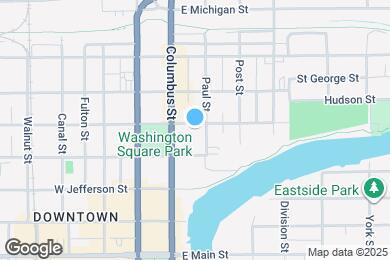 Map image of the property - 125 E Lafayette St