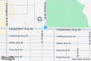 Map image of the property - 930 Larpenteur Ave W