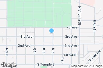 Map image of the property - 1087 Third Ave
