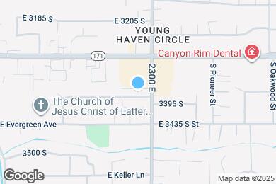Map image of the property - 2277 E 3380 S