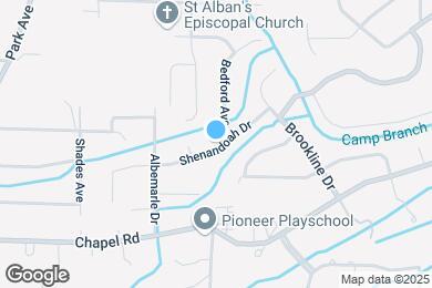Map image of the property - 309 Shenandoah Dr