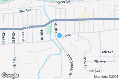 Map image of the property - 502 48th St
