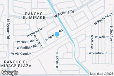 Map image of the property - 12734 W Via Camille