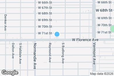 Map image of the property - 1235 W Florence Ave