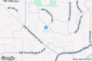 Map image of the property - 1050 SW Kaleeton Loop