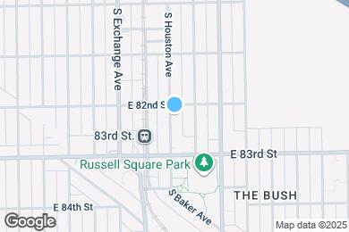 Map image of the property - 8213 S Houston Ave