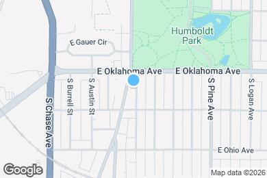 Map image of the property - 3133 S Griffin Ave