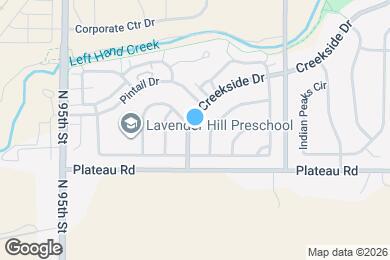 Map image of the property - 2312 Creekside Dr