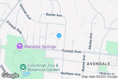 Map image of the property - 3560 Eden Ave