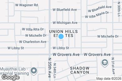 Map image of the property - 17846 N 34th Dr
