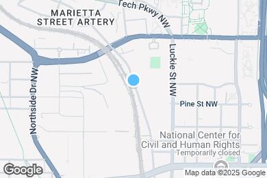 Map image of the property - 574 Marietta St NW
