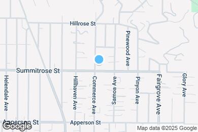 Map image of the property - 10514 Commerce Ave