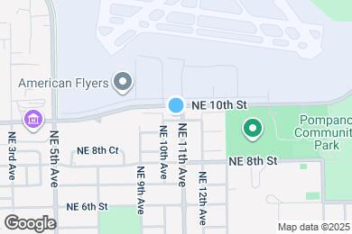 Map image of the property - 1017 NE 9th Ct