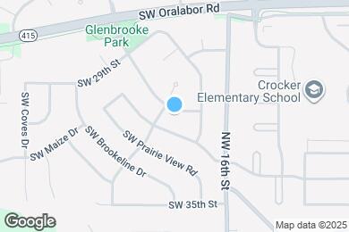 Map image of the property - 3006 SW Glenbrooke Blvd