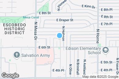 Map image of the property - 619 N Pioneer Cir