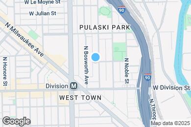 Map image of the property - 1254 N Greenview Ave
