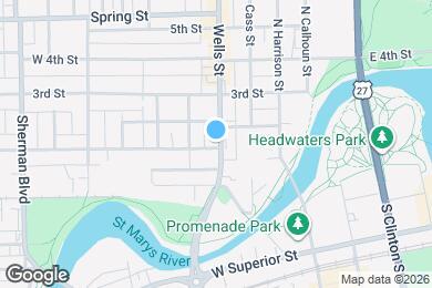 Map image of the property - 1213 N Wells St