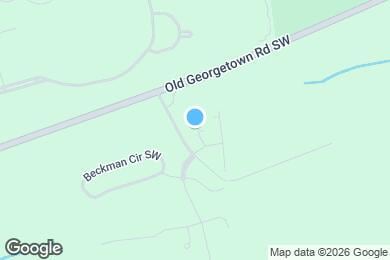 Map image of the property - 6409 Swainson St SW