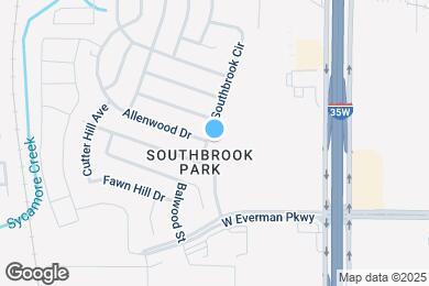 Map image of the property - 8201 Southbrook Cir