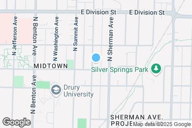 Map image of the property - 1310 N Clay Ave