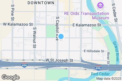 Map image of the property - Lansing City View Apartments