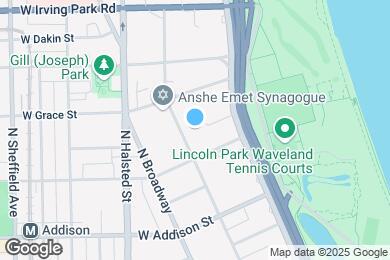 Map image of the property - 3727 N Pine Grove Ave