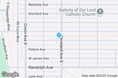 Map image of the property - 389 Cleveland Ave S