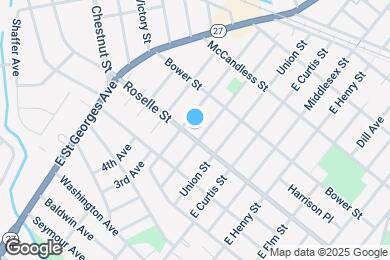 Map image of the property - 1206 Roselle St