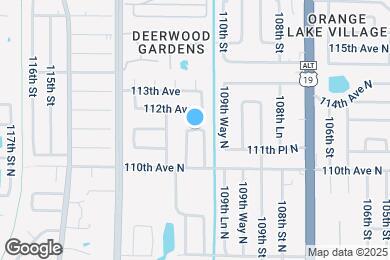 Map image of the property - 11176 110th Way N