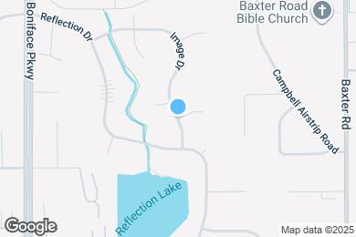 Map image of the property - 5851 Ridgelake Cir