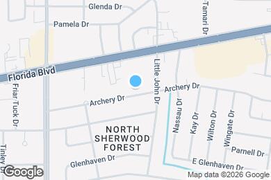 Map image of the property - 11735 Archery Dr