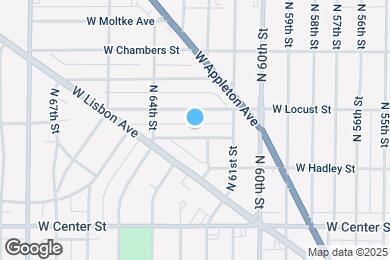 Map image of the property - 6216 W Richmond Ave