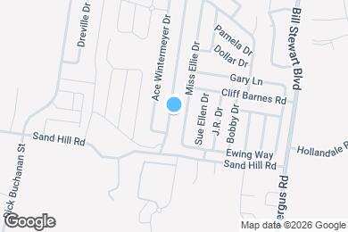 Map image of the property - 1043 Tom Hailey Blvd