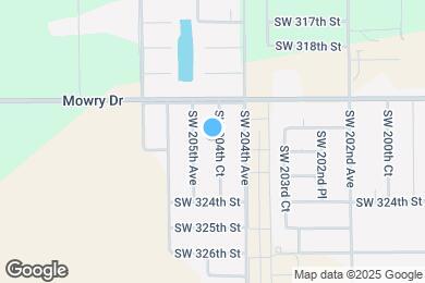 Map image of the property - 32152 SW 204th Ct