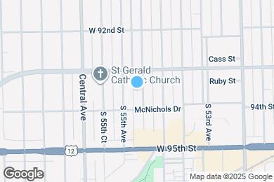 Map image of the property - 9326 S 54th Ct