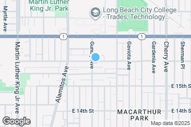 Map image of the property - 1640 Gundry Ave