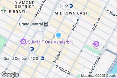Map image of the property - EAST 46 STREET