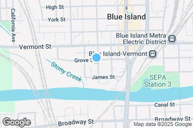 Map image of the property - 2501 Grove St