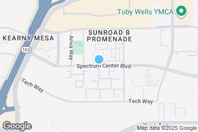Map image of the property - 8894 Spectrum Center Blvd