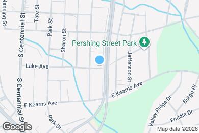 Map image of the property - 1032 Grace St