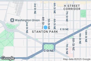Map image of the property - 411 I St NE