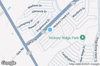 Map image of the property - 1477 Hickory Creek Ln
