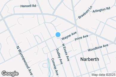 Map image of the property - 426 N Essex Ave