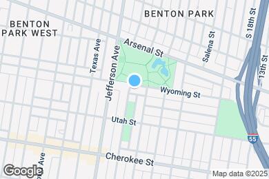 Map image of the property - 2218 Wyoming St