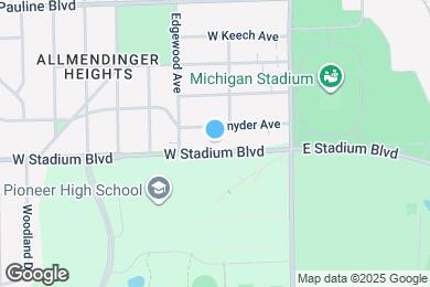 Map image of the property - 508 W Stadium Blvd