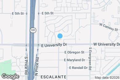 Map image of the property - 712 S Lebanon Ln