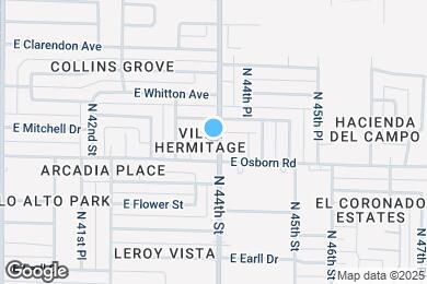 Map image of the property - 3416 N 44th St