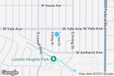 Map image of the property - 2739 S Knox Ct